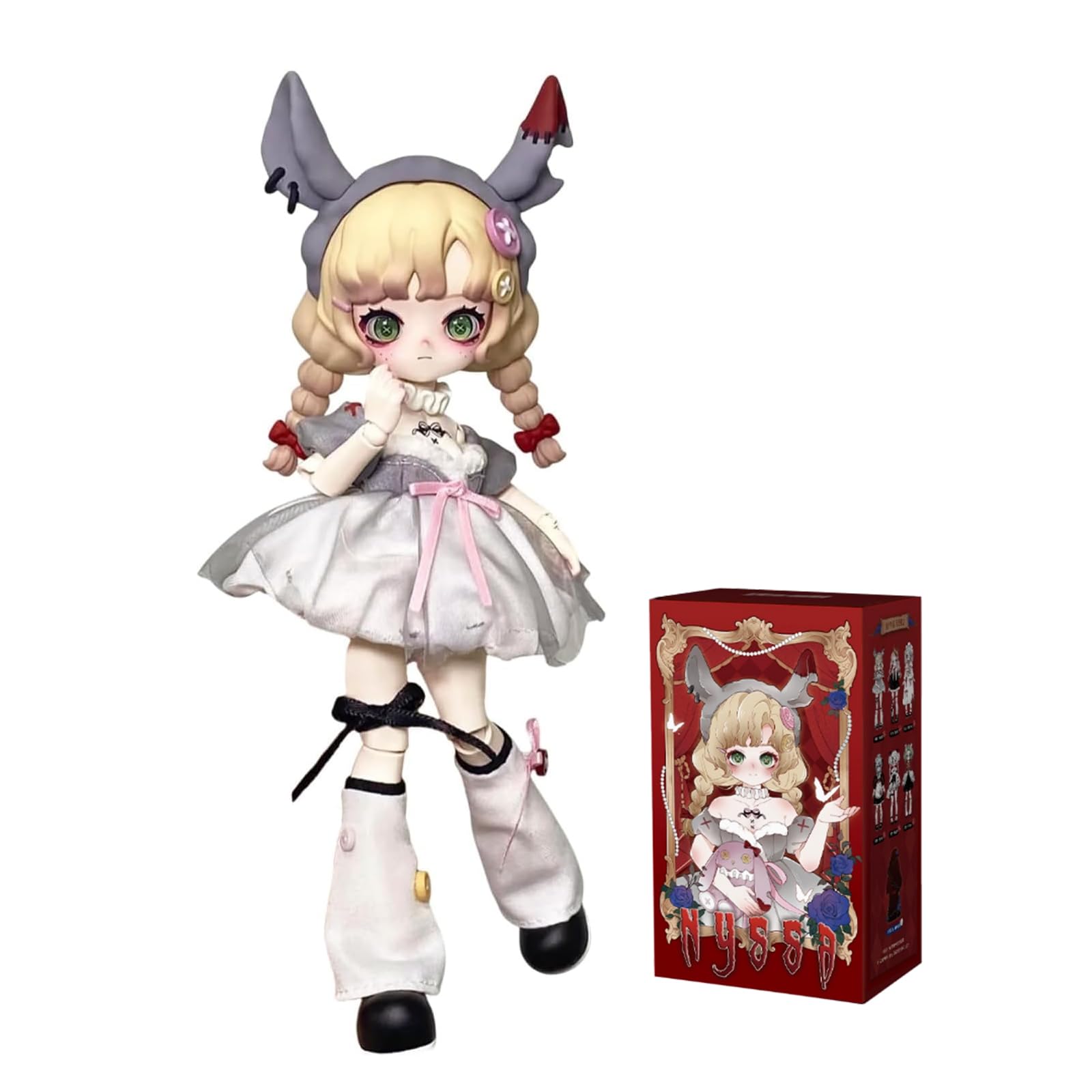 Amazon.com: CALEMBOU BJD Blind Box, 1/12 Cute Nyssa Strange